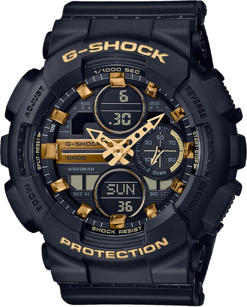 Casio G-Shock GMAS140M-1A Compact Gold Tone Ladies