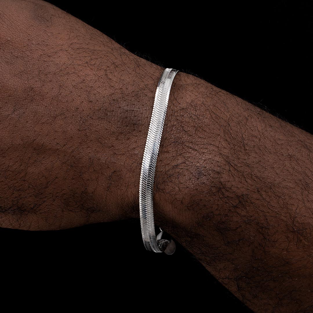 Helloice 6mm Herringbone Bracelet