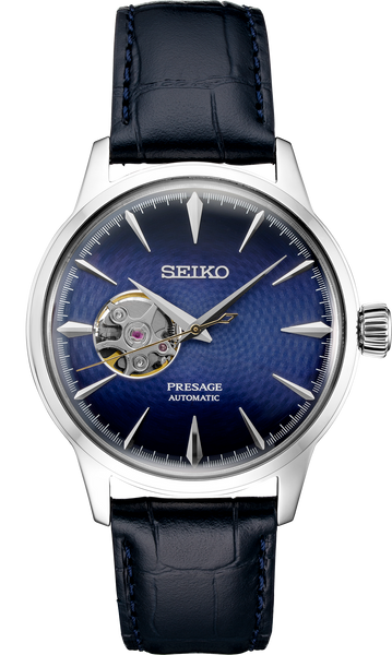 Seiko SSA405 Presage Cocktail Time Blue Dial Heartbeat