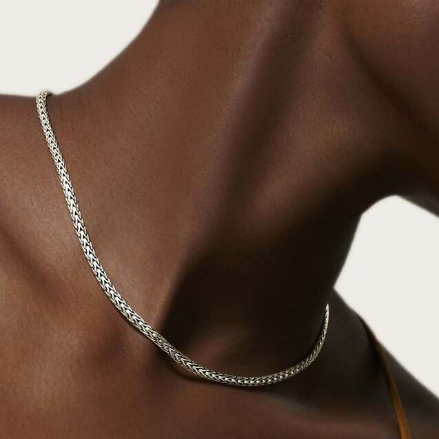 Helloice 2.5mm Stainless Steel Franco Chain