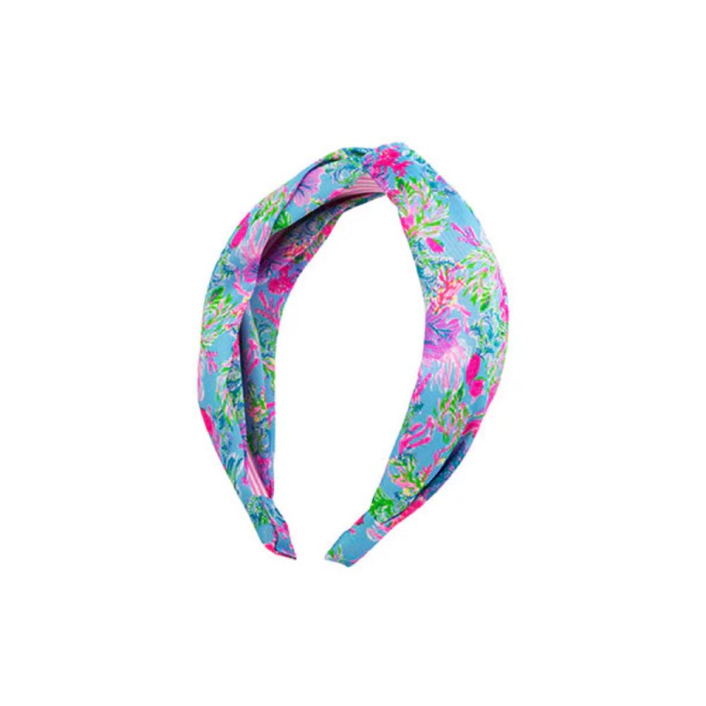 Lilly Pulitzer Twist Headband - Cay to my Heart