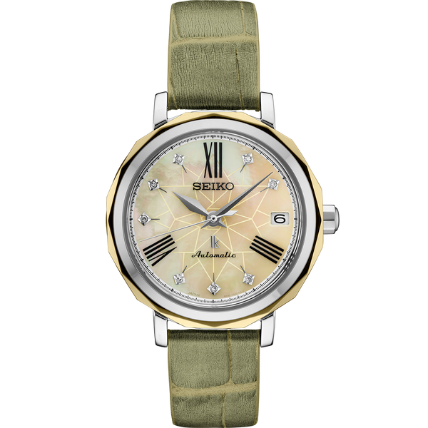 Seiko Lukia SPB138 Kurenai Green with Diamonds Automatic