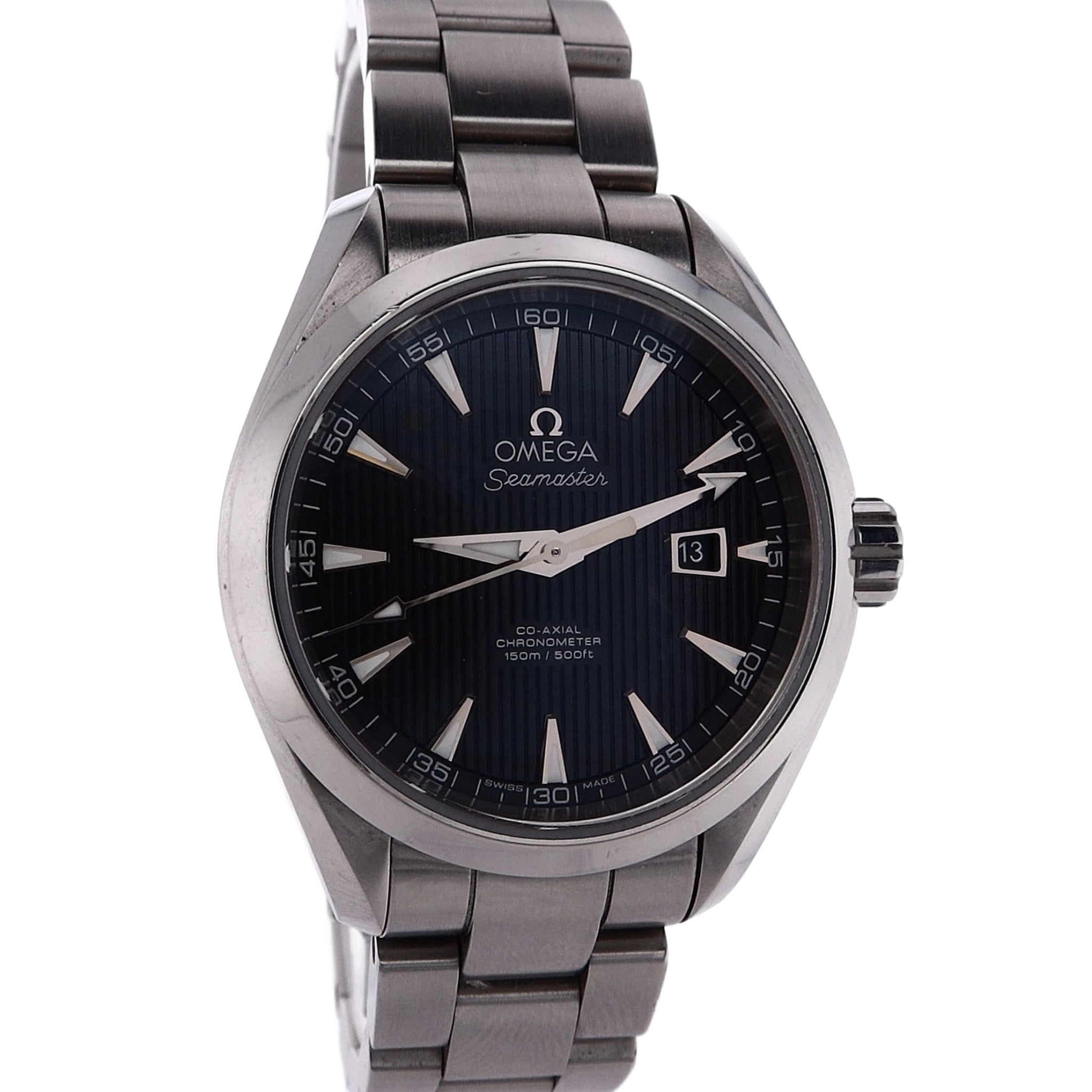 Omega Stainless Steel Ladies Seamaster Aqua Terra Automatic Watch