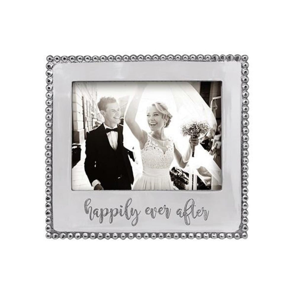Mariposa HAPPILY EVER AFTER Beaded 5x7 Frame