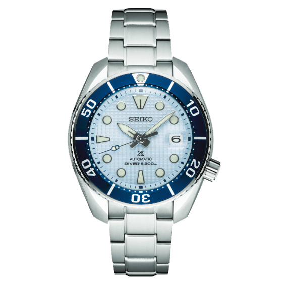 Seiko Prospex Sumo SPB179 Automatic Diver Arctic Blue Dial