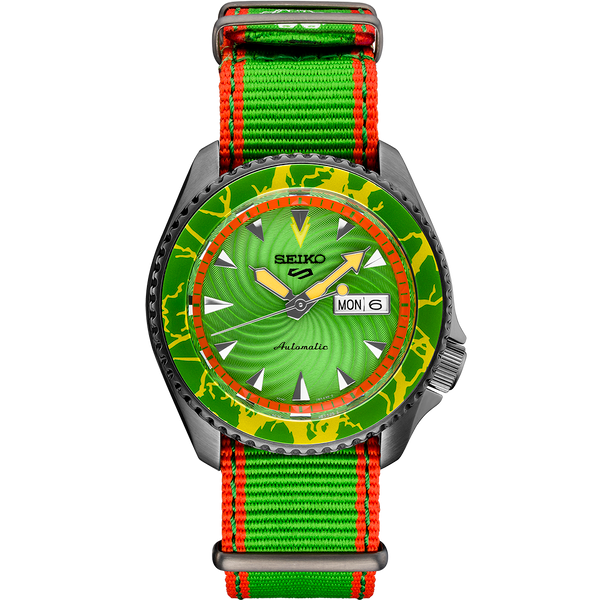 Seiko 5 Sports SRPF23 Street Fighter Blanka Limited Edition