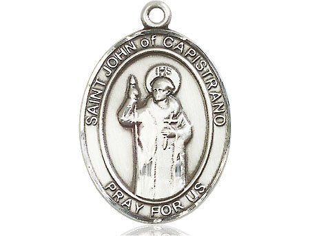 Extel Large Oval Pewter St. John of Capistrano Medal