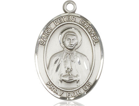 Extel Large Oval Pewter St. Peter Chanel Medal Made in USA