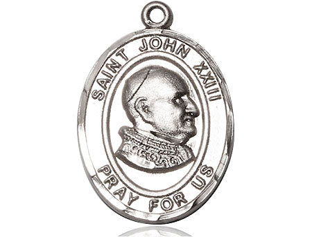 Extel Large Oval Pewter St. John XXIII Medal Made in USA