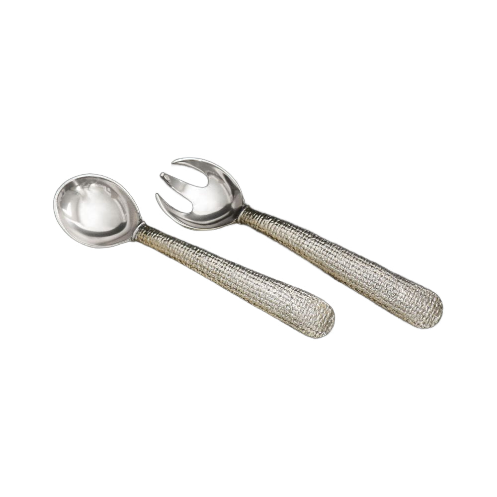 Beatriz Ball Sierra Modern Tela Salad Servers