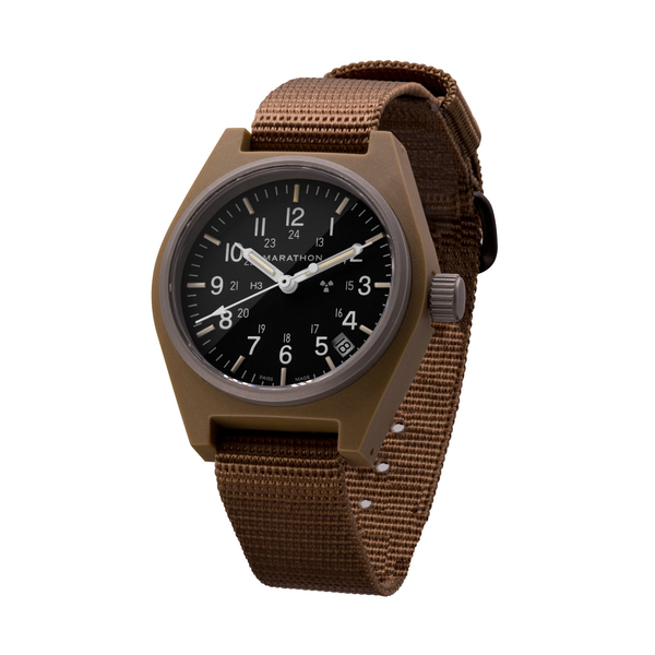 Marathon WW194015-DT-NGM Desert Tan General Purpose Quartz No Govt Markings 34mm
