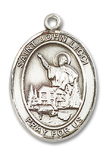Extel Medium Oval Sterling Silver St. John Licci Medal