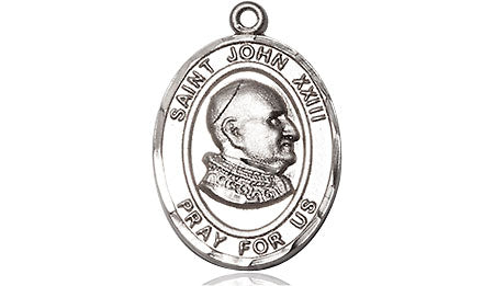 Extel Medium Oval Sterling Silver St. John XXIII Medal
