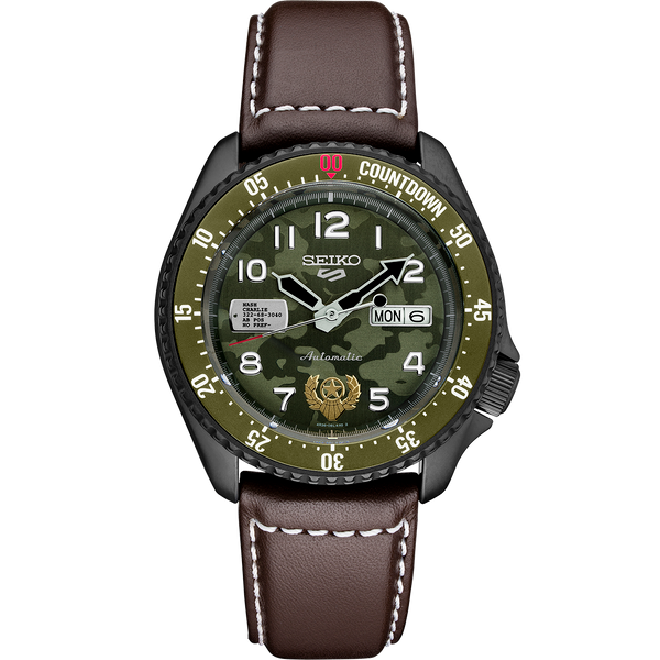 Seiko 5 Sports SRPF21 Street Fighter Guile Limited Edition