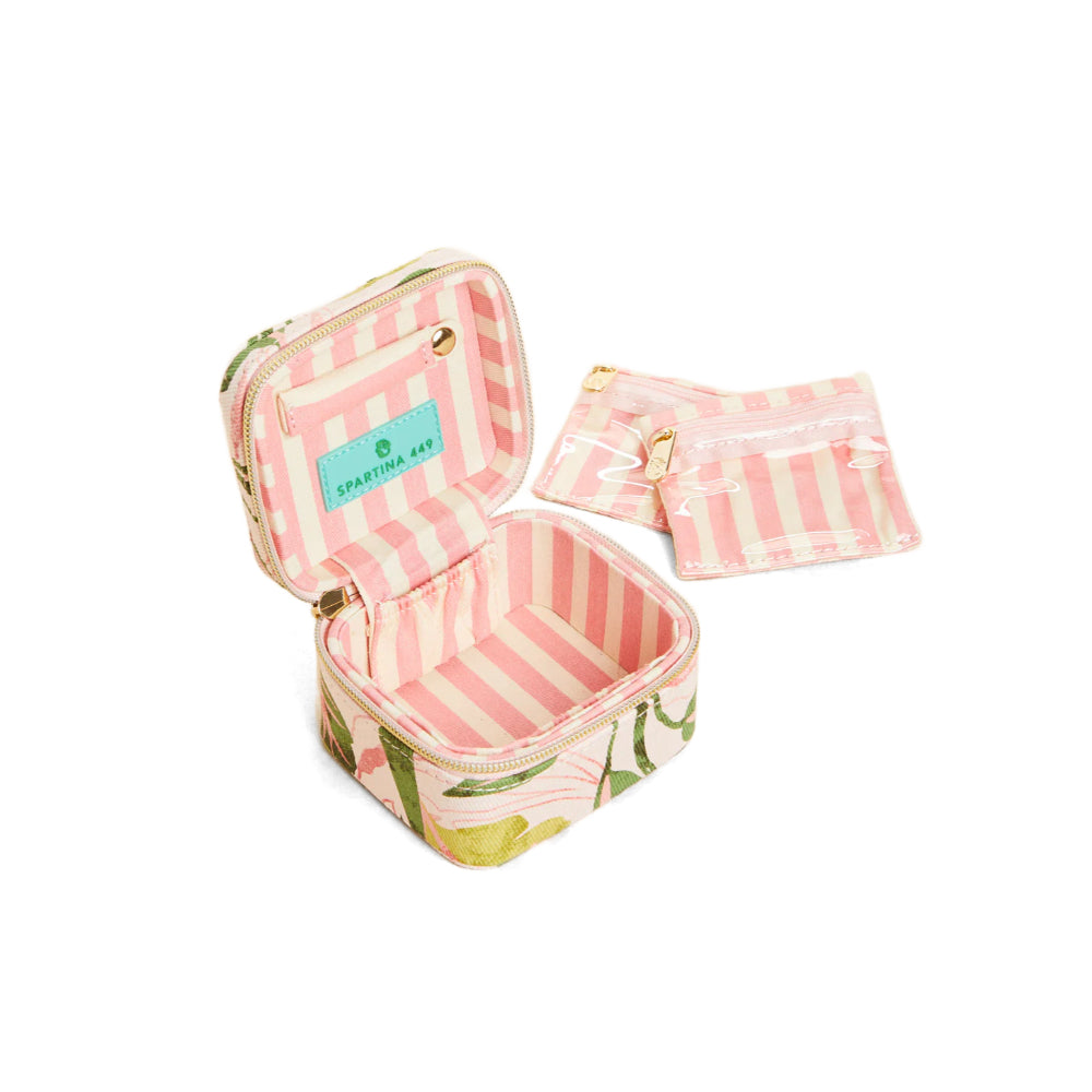 Spartina Stow & Go Jewelry Travel Case - Palm Paradise