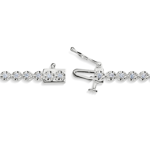 1 Carat Diamond Tennis Bracelet S1820303928-C-14kWG-OS-CHN