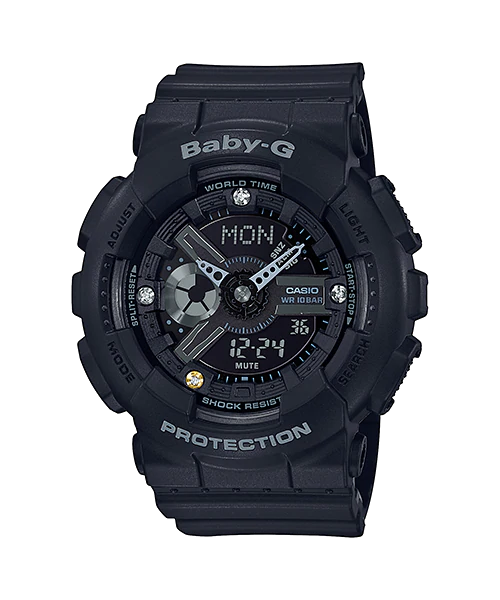 Casio G-Shock BA135DD-1A Baby G Ana-Digi Diamonds