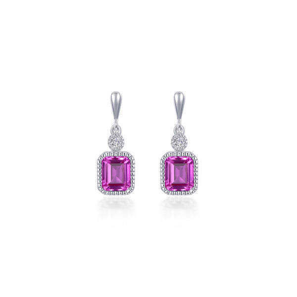 Lafonn Birthstone Emerald October Tourmaline Earring BE007TMP00