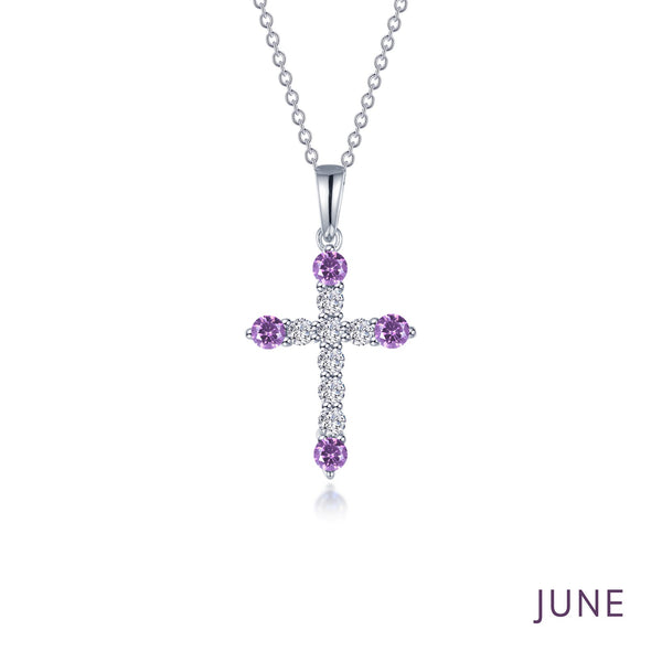 Lafonn Birthstone June Necklace BP007AXP20