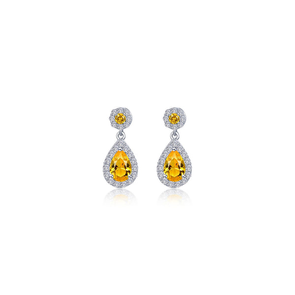 Lafonn Classic Citrine Earring E0590CAP00