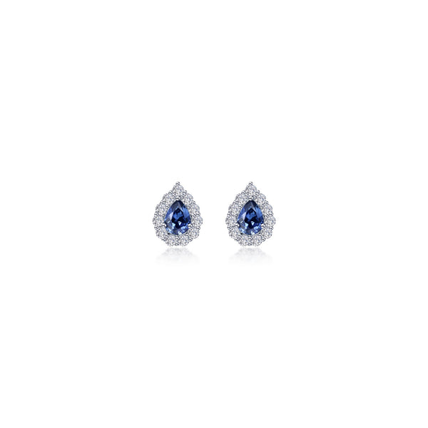 Lafonn Classic Sapphire Earring E0597CSP00