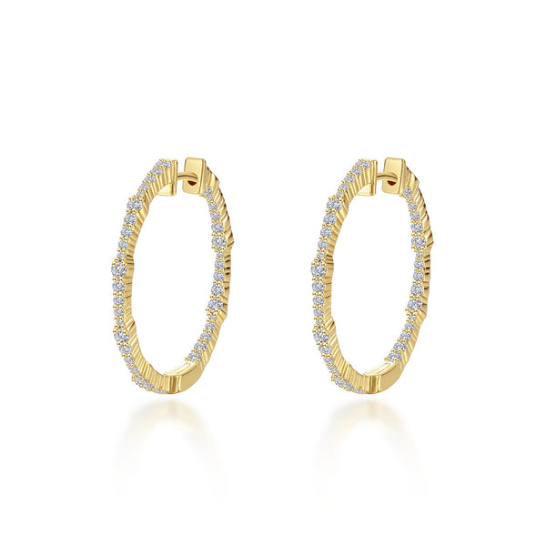 Lafonn Classic Diamond Earring E0603CLG00
