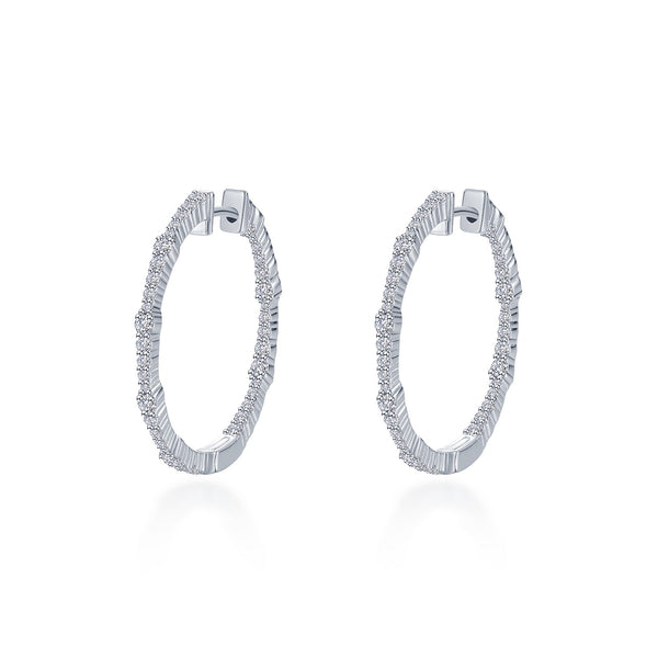 Lafonn Classic Diamond Earring E0603CLP00