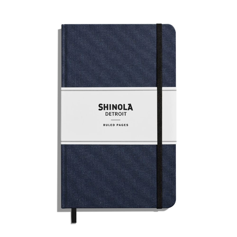 Shinola Medium Hard Linen Journal