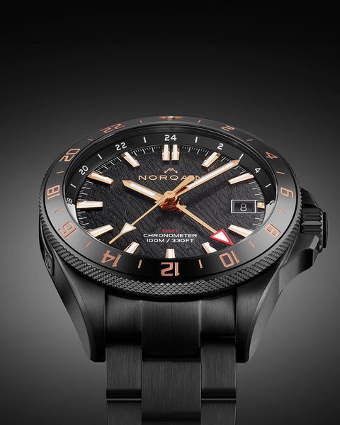 Norqain Neverest Gmt Glacier 41Mm NNB1100BC1CG/BGL113
