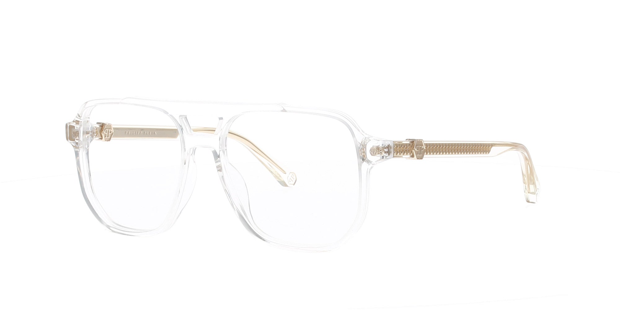 Philipp Plein Aviator Clear Frame