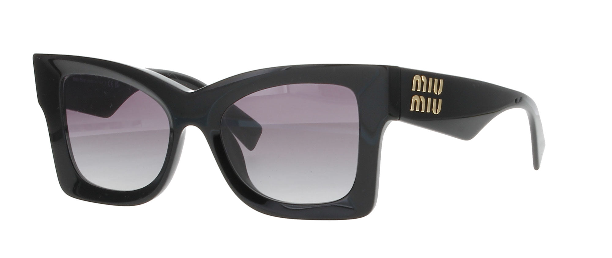 MIU MIU Glossy Black Sunglasses