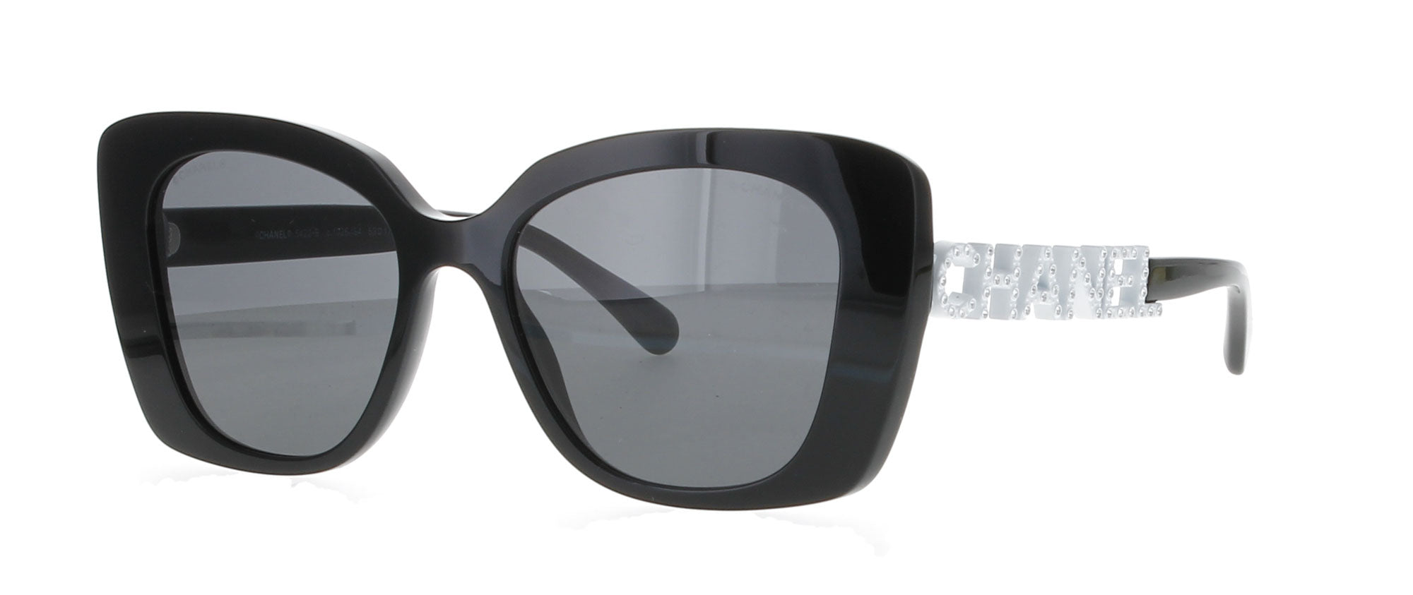 CHANEL Black Square Sunglasses
