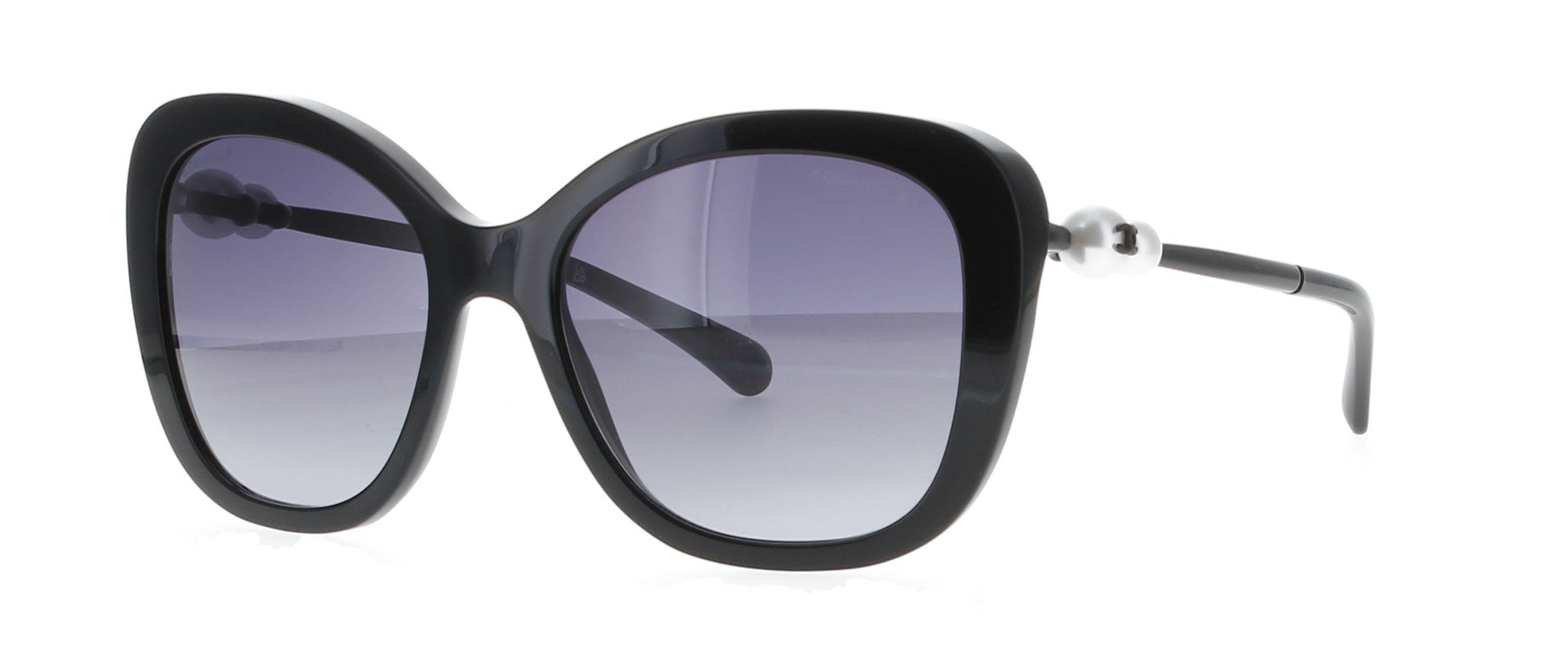 CHANEL Black Pearl Sunglasses