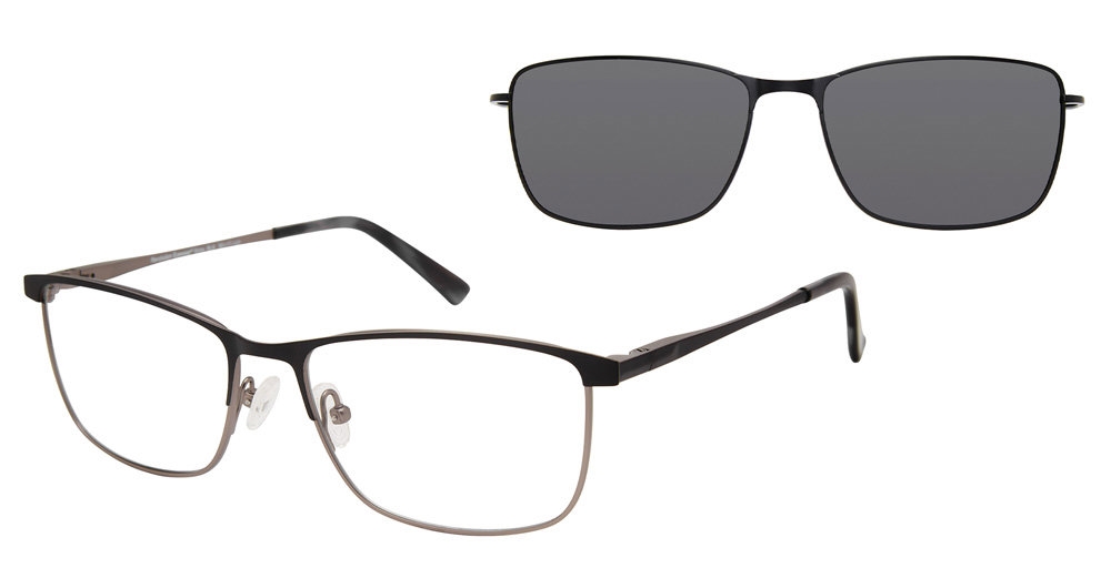 Revolution w/Magnetic Clip Ons Knox w/Magnetic Clip-On Eyeglasses