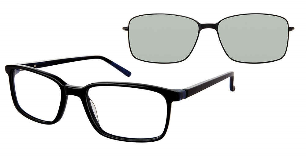 Revolution w/Magnetic Clip Ons Landon w/Magnetic Clip-On Eyeglasses