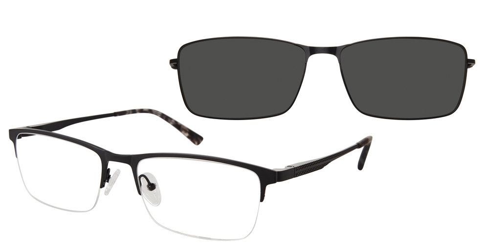 Revolution w/Magnetic Clip Ons Matthew w/Magnetic Clip-On Eyeglasses