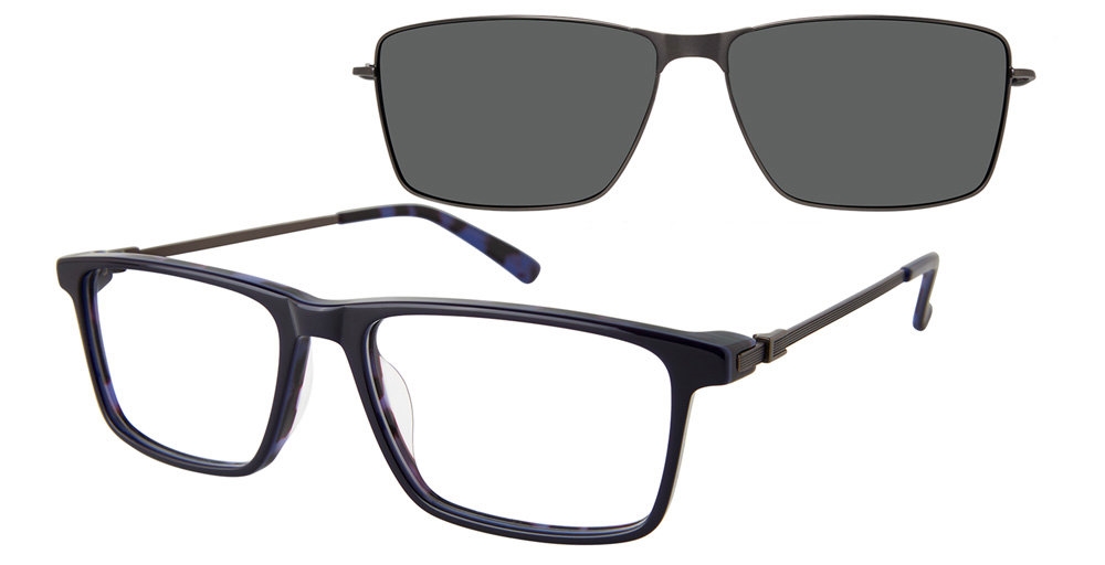 Revolution w/Magnetic Clip Ons Morgan w/Magnetic Clip-On Eyeglasses