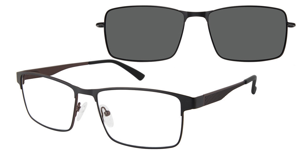 Revolution w/Magnetic Clip Ons Pierce w/Magnetic Clip-On Eyeglasses