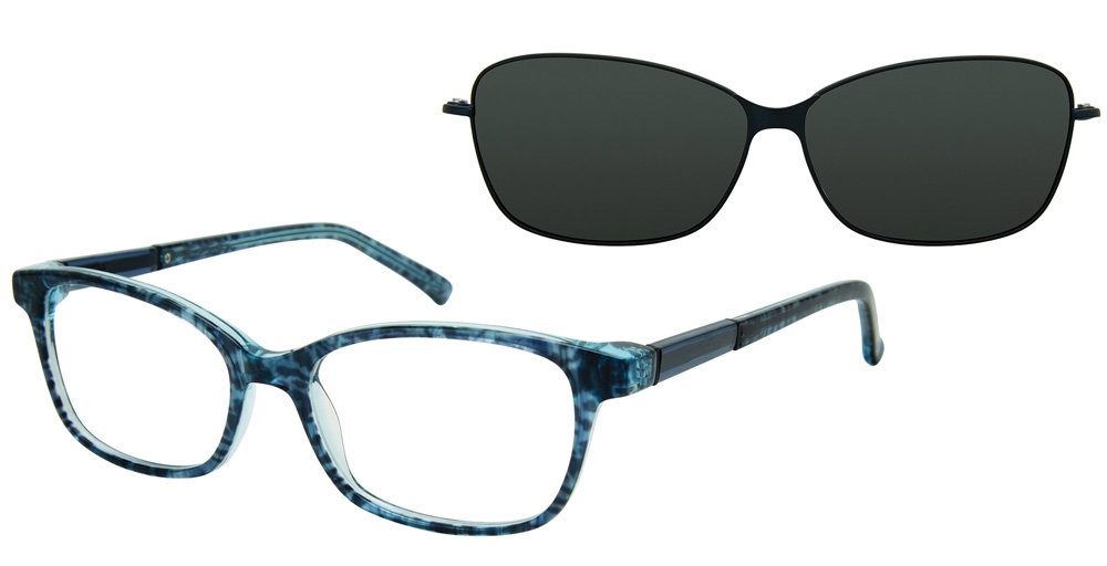 Revolution w/Magnetic Clip Ons Rachel w/Magnetic Clip-On Eyeglasses