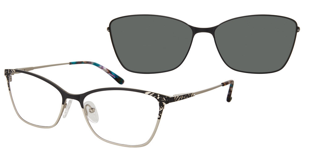 Revolution w/Magnetic Clip Ons Riley w/Magnetic Clip-On Eyeglasses
