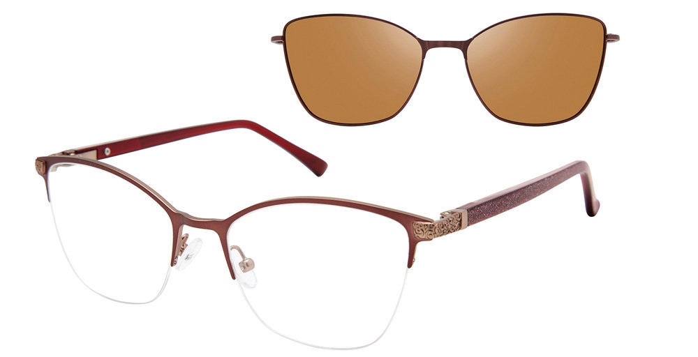 Revolution w/Magnetic Clip Ons Selah w/Magnetic Clip-On Eyeglasses