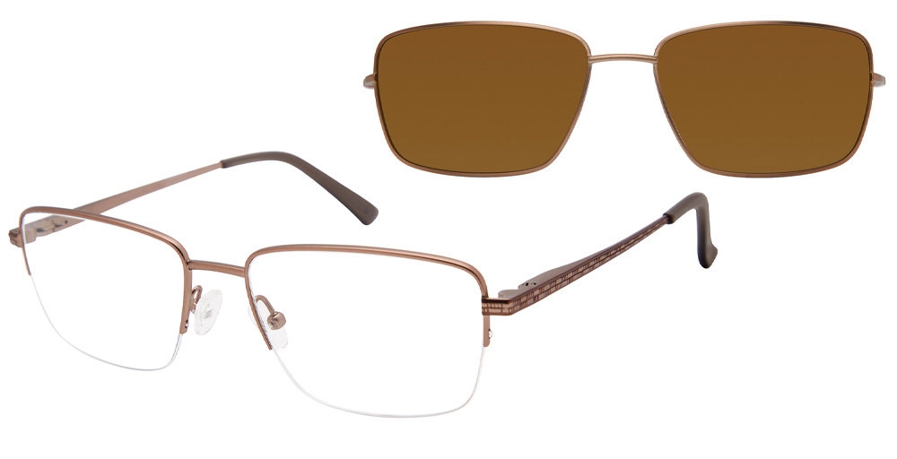 Revolution w/Magnetic Clip Ons Sylas w/Magnetic Clip-On Eyeglasses