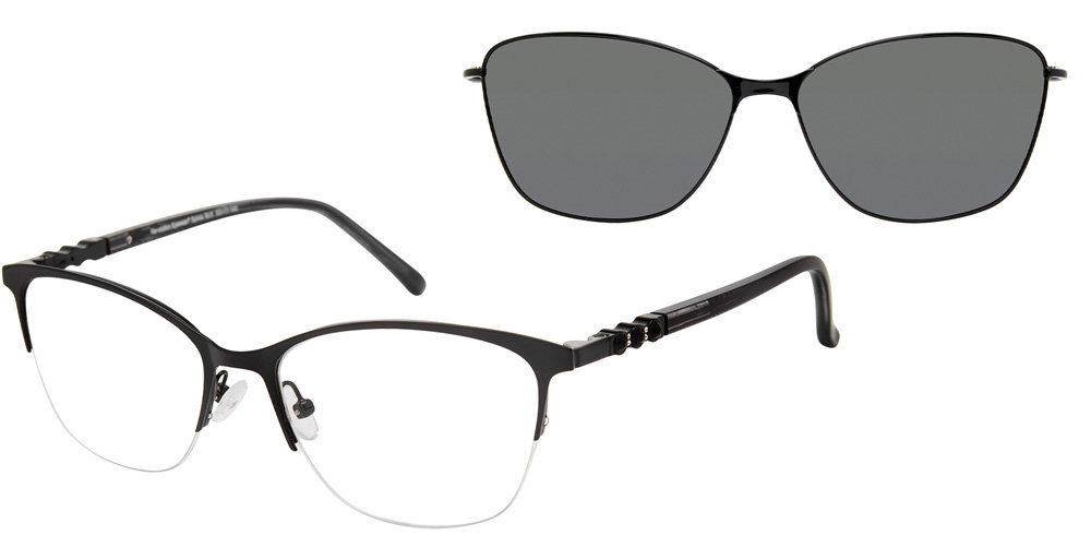 Revolution w/Magnetic Clip Ons Sylvia w/Magnetic Clip-On Eyeglasses