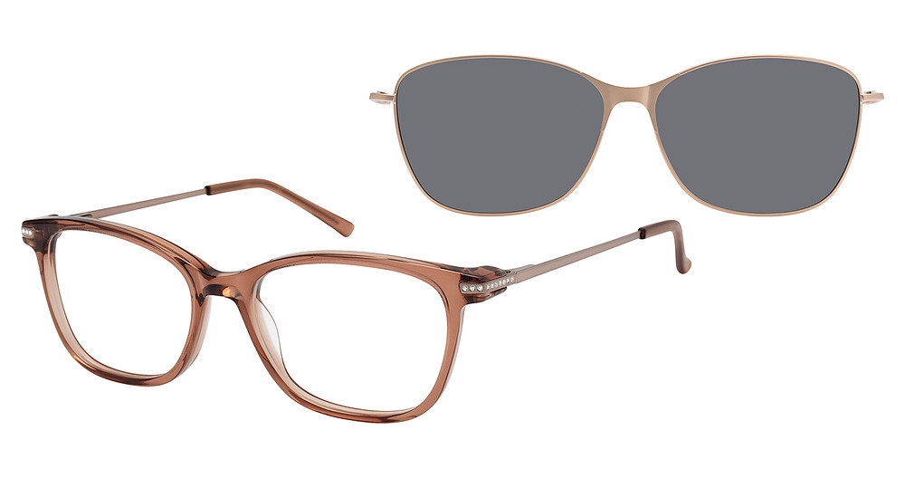 Revolution w/Magnetic Clip Ons Zoey w/Magnetic Clip-On Eyeglasses