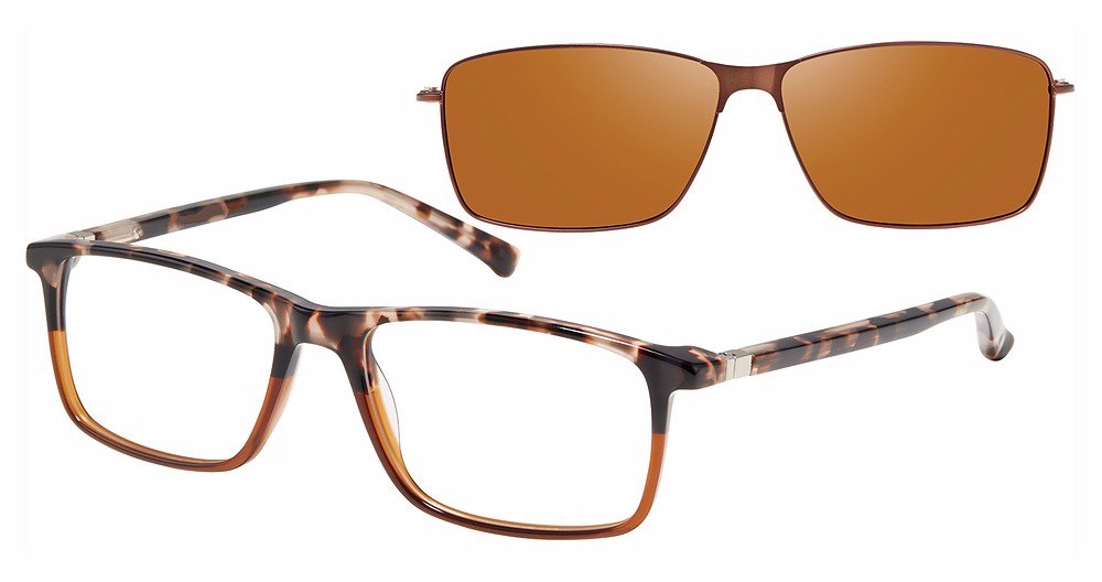 Revolution w/Magnetic Clip Ons Lamar w/Magnetic Clip-On Eyeglasses