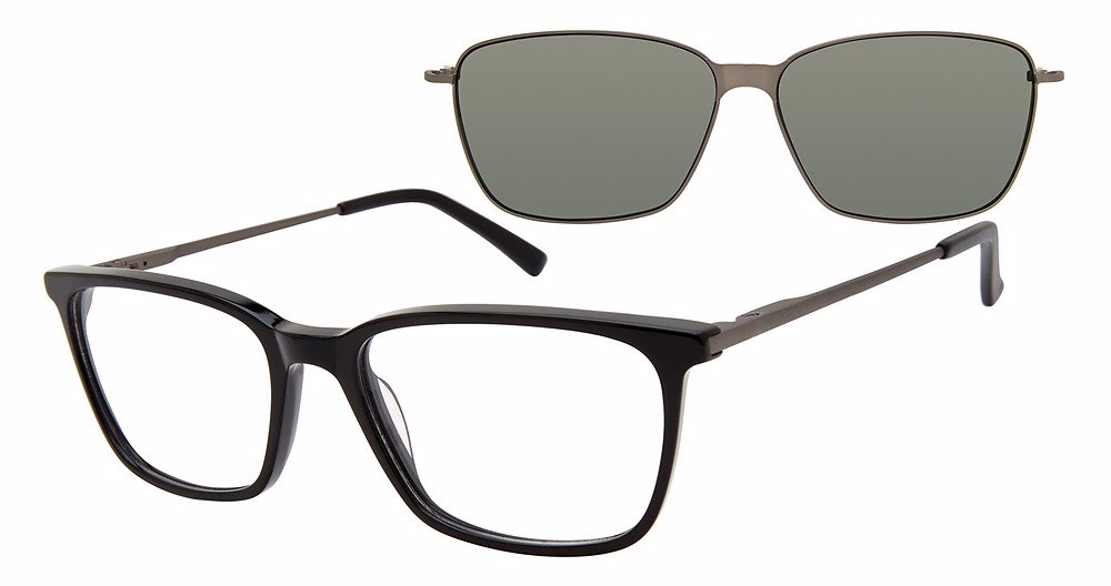 Revolution w/Magnetic Clip Ons Lincoln w/Magnetic Clip-On Eyeglasses