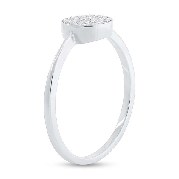 Shy Creation 0.11Ct Diamond Pave Ring SC22002594