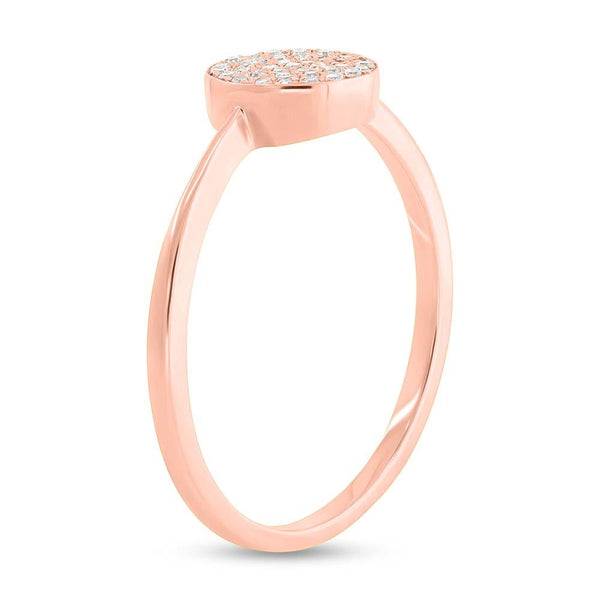 Shy Creation 0.11Ct Diamond Pave Ring SC22003619