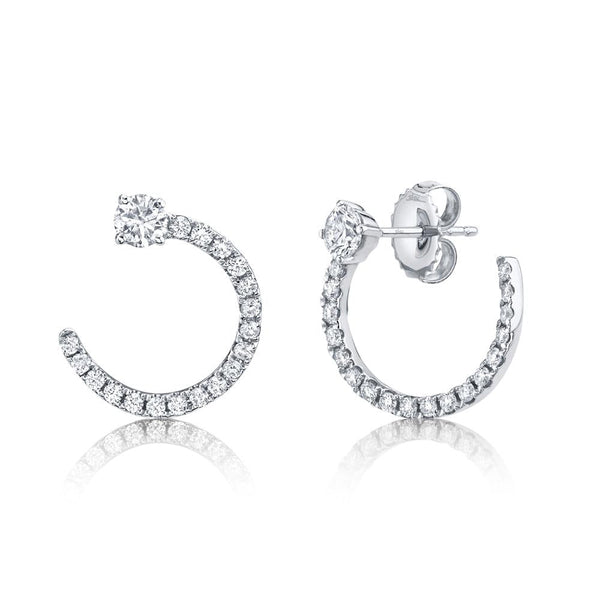 0.93CT DIAMOND EARRING