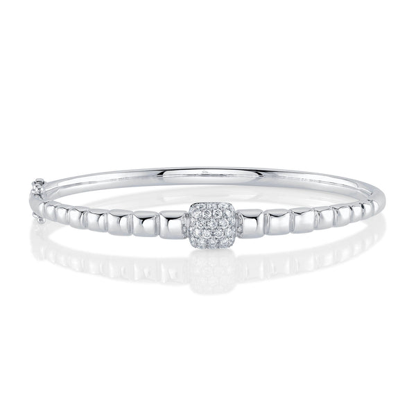 0.54CT DIAMOND PAVE BANGLE